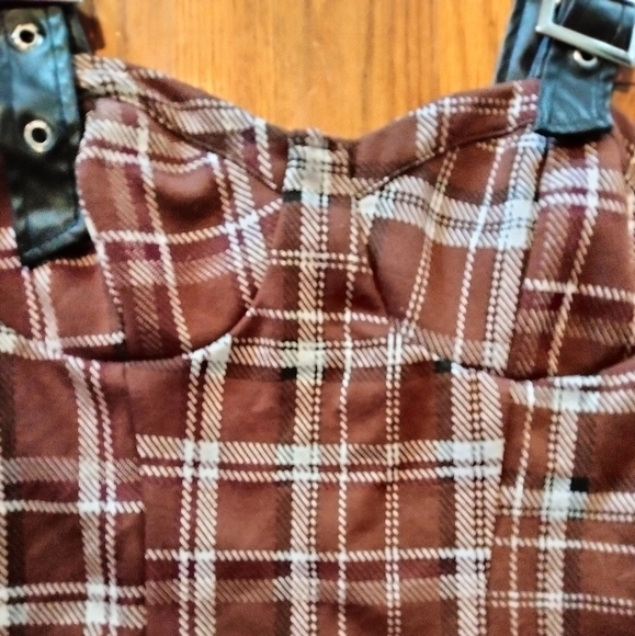 Y2K INSPIRED PLAID DRESS - Picture 3 of 5